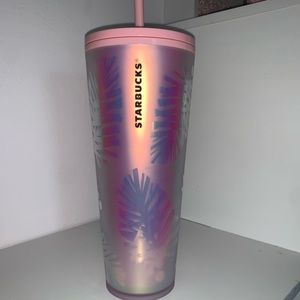 Starbucks Pink Pinecone Cup
